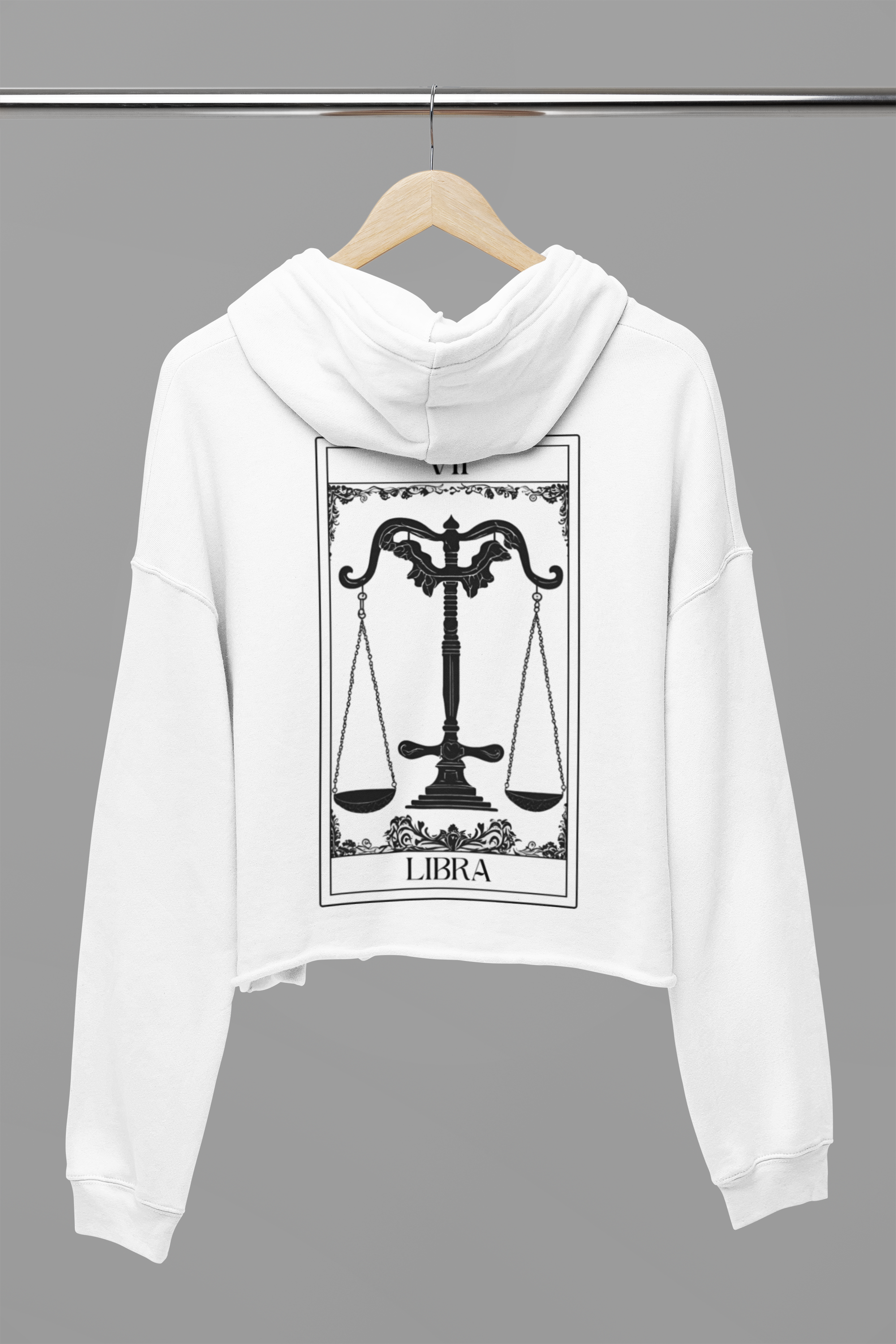Astro Tarot Cropped Hoodie